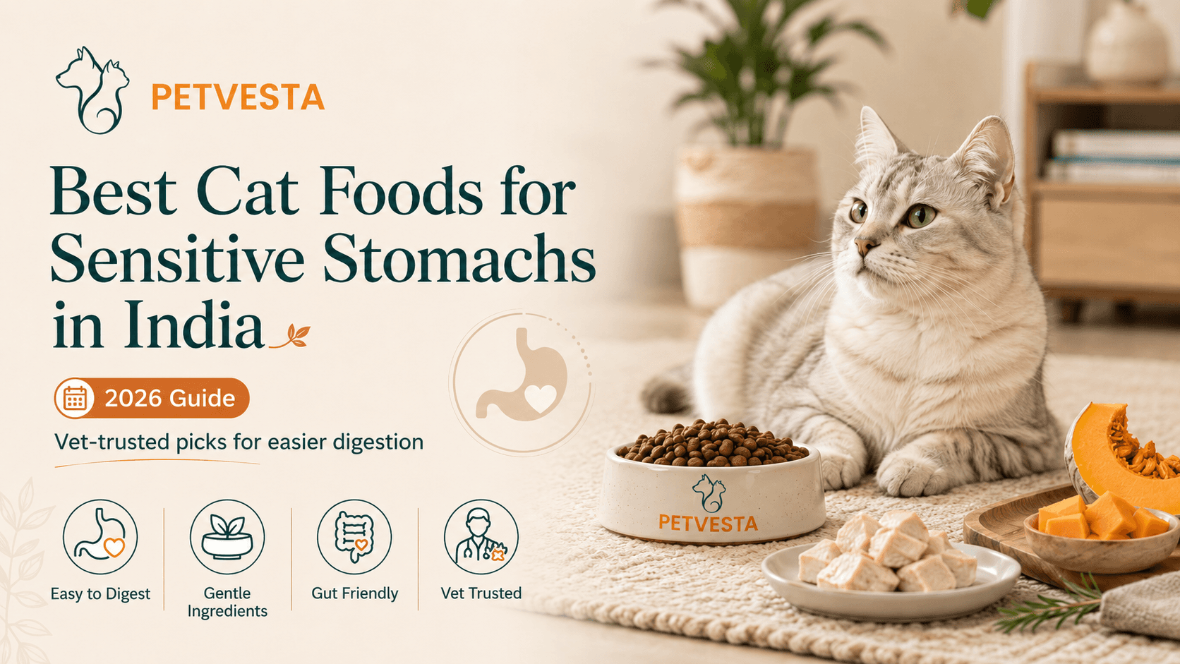 Best Cat Foods for Sensitive Stomachs in India (2026)