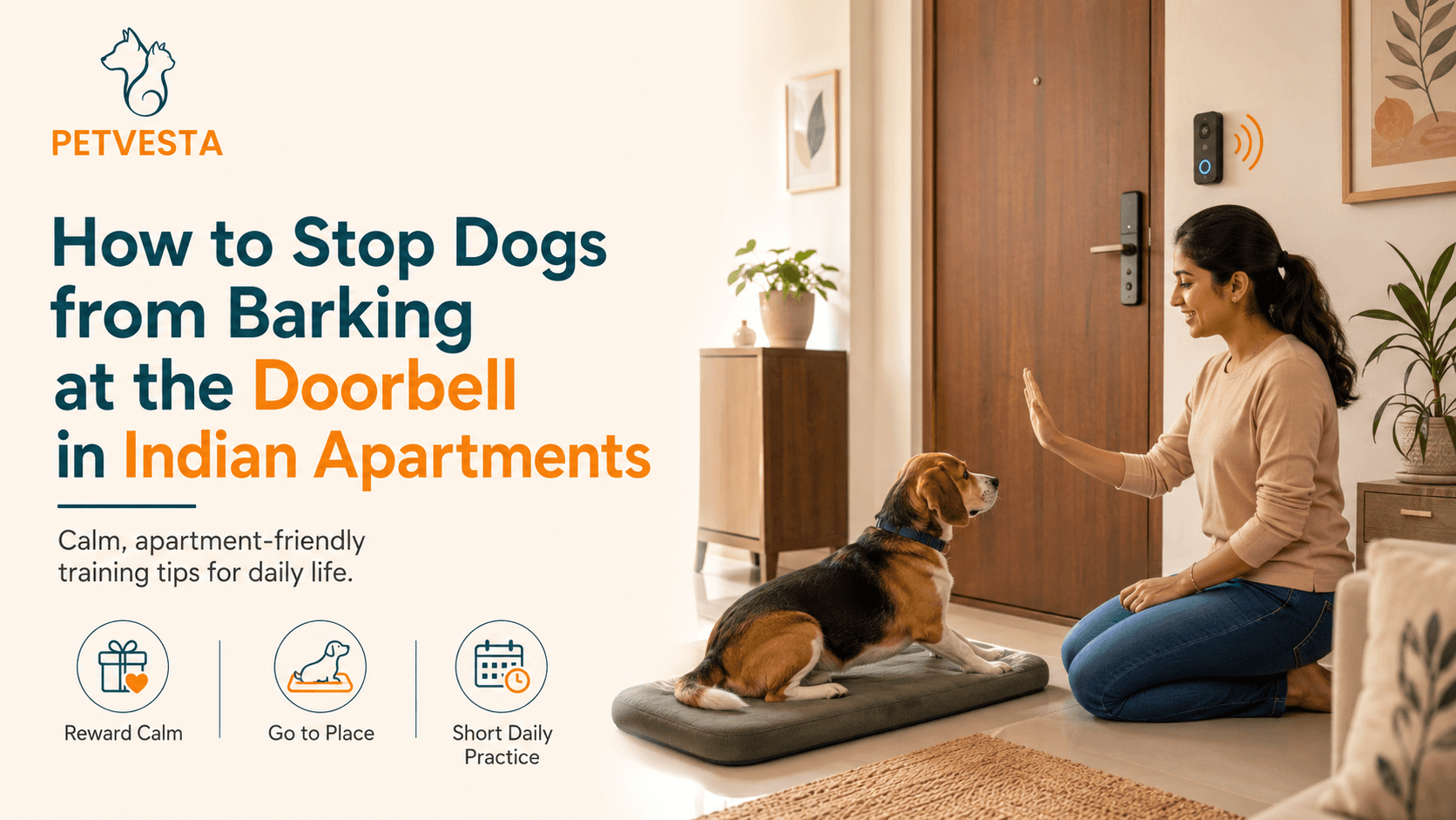 How to Stop Dogs from Barking at the Doorbell in Indian Apartments